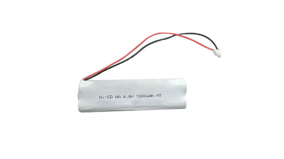 Pin Ni-Cd 4.8V 1000MAH Loại đầu cuối nút 72200 Pin y tế cho thiết bị y tế -20°C Đến 35°C Hóa học Niken Cadmium