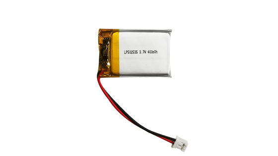 LP502535 3.7V 400MAH 100% A Lithium Polymer Battery Discharge Current Within 1C Rate Type Yes