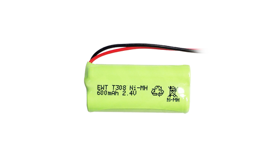 NI-MH 2.4V 600MAH Loại niêm phong NiMH pin sạc lại Không có hiệu ứng bộ nhớ Hiệu suất lâu dài
