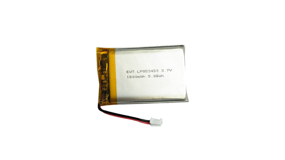 LP853450 3.7V 1500mAh pin LiPo nhỏ -20 °C đến 60 °C